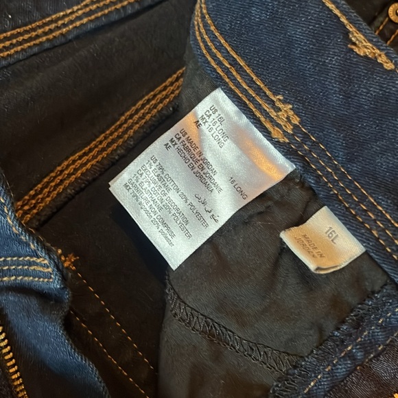 Style & Co straight leg size 16L denim - great condition! - Picture 2 of 3